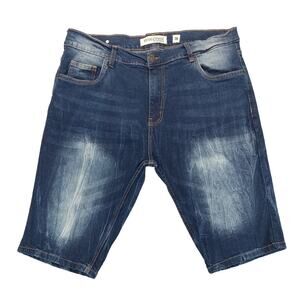 Evolution In Design Shorts 38 Men's Hip Hop Streetwear Y2K Denim Jean Cotton